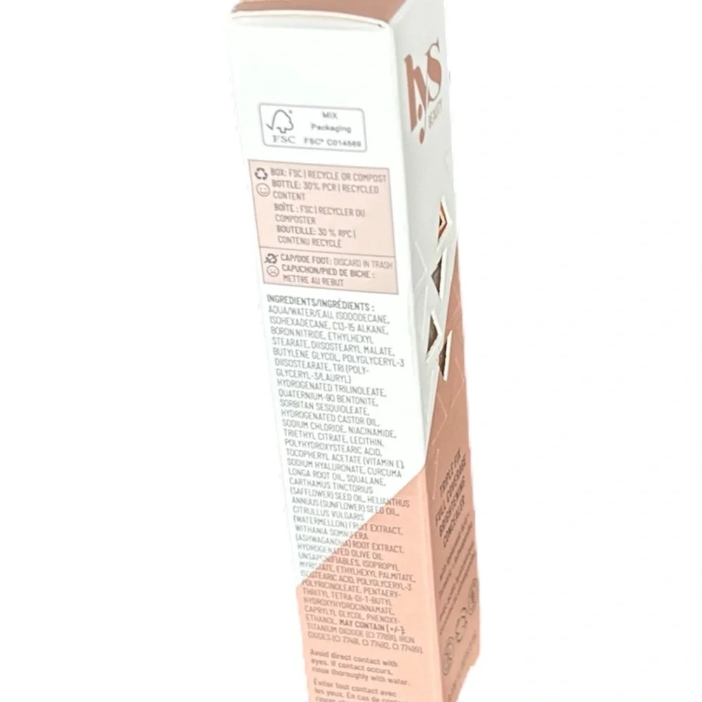 LYS Beauty Triple Fix Full Coverage Brightening Concealer - Golden Almond - Picture 4 of 4